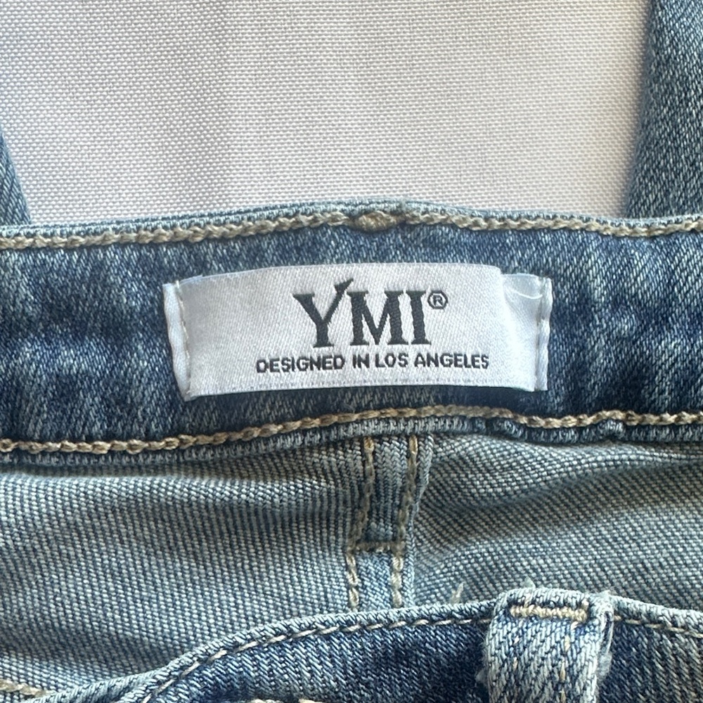 YMI Light Blue Flare Jeans - Picture 2 of 5